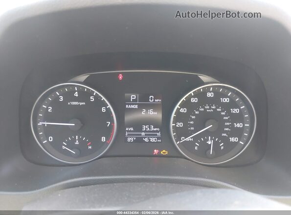 5NPD84LF6HH004330 2017 HYUNDAI ELANTRA Silver Widok tylnych siedzeń
