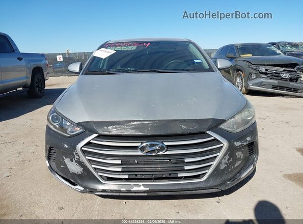 5NPD84LF6HH004330 2017 HYUNDAI ELANTRA Silver Widok zestawu wskaźników