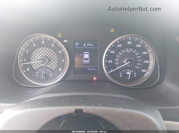 5NPD84LF6KH420191 2019 HYUNDAI ELANTRA Gray უკანა სავარძლების ხედი