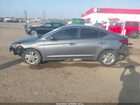 2019 Hyundai Elantra Sel Gray vin: 5NPD84LF6KH420191