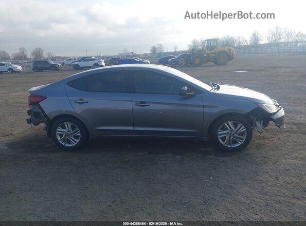 5NPD84LF6KH420191 2019 HYUNDAI ELANTRA Gray სალონის 360-გრადუსიანი ხედი