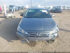 2019 Hyundai Elantra Sel Gray vin: 5NPD84LF6KH420191