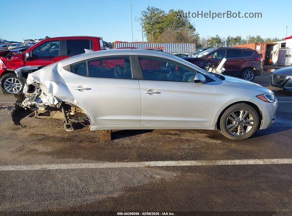 5NPD84LF7JH337836 2018 HYUNDAI ELANTRA Серебряный Панорамный вид салона 360°