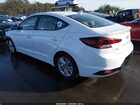 2019 Hyundai Elantra Sel White vin: 5NPD84LF7KH454852