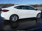 2019 Hyundai Elantra Sel White vin: 5NPD84LF7KH454852