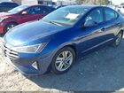 2020 Hyundai Elantra Sel Blue vin: 5NPD84LF7LH530944