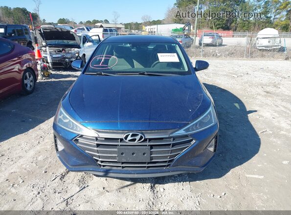 5NPD84LF7LH530944 2020 HYUNDAI ELANTRA Blue Vista interior trasera