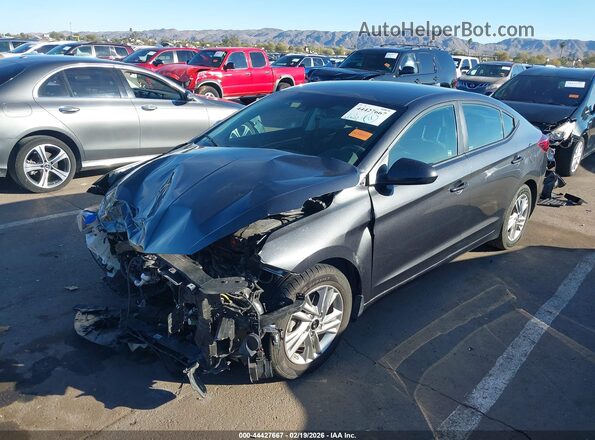 5NPD84LF7LH564723 2020 HYUNDAI ELANTRA Gray Przód lewy