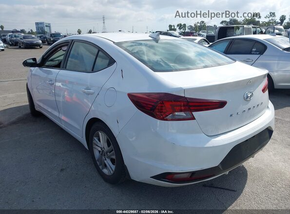 5NPD84LF7LH605562 2020 HYUNDAI ELANTRA Белый Задняя левая четверть