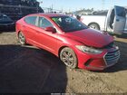 2017 Hyundai Elantra Se Red vin: 5NPD84LF8HH003664