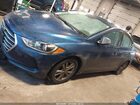 2017 Hyundai Elantra Se Blue vin: 5NPD84LF8HH134674