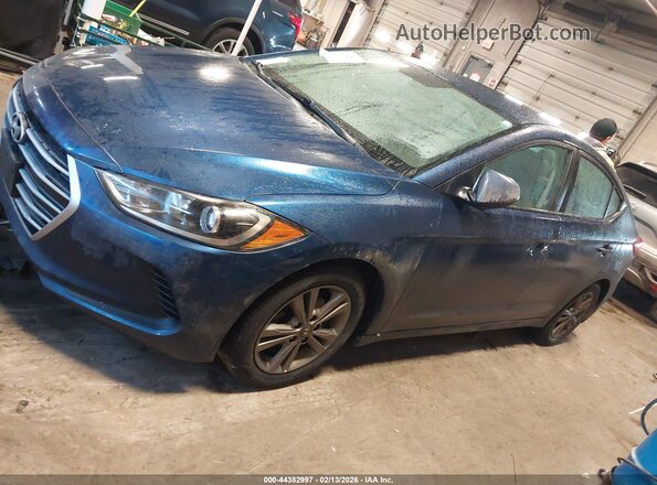 5NPD84LF8HH134674 2017 HYUNDAI ELANTRA Blue 