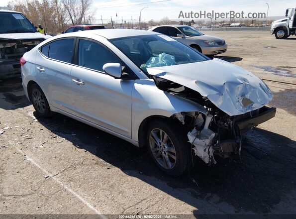 5NPD84LF9HH023194 2017 HYUNDAI ELANTRA Silver Delantero derecho