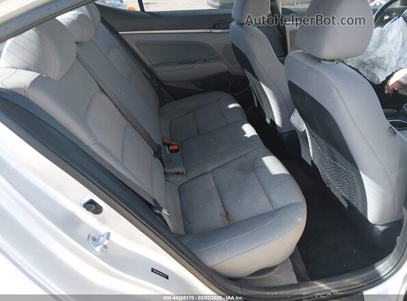 5NPD84LF9HH023194 2017 HYUNDAI ELANTRA Silver Vista de la etiqueta del VIN