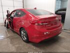 2017 Hyundai Elantra Se Red vin: 5NPD84LF9HH072007