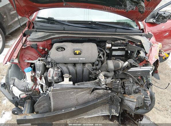 5NPD84LF9HH072007 2017 HYUNDAI ELANTRA Red Rear view