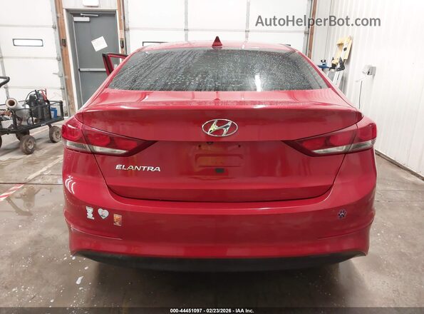 5NPD84LF9HH072007 2017 HYUNDAI ELANTRA Red 