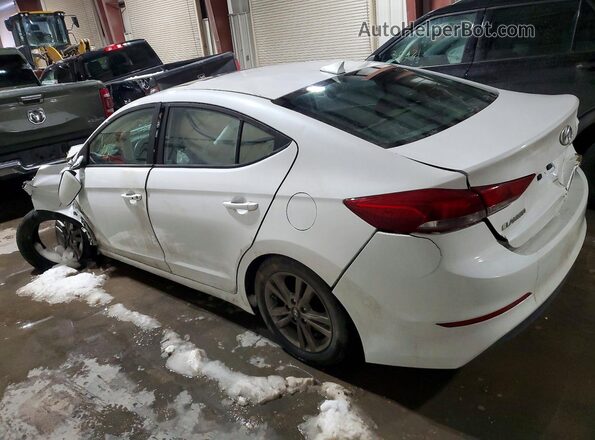 5NPD84LF9HH153914 2017 HYUNDAI ELANTRA White უკანა მარცხენა