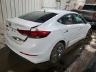 2017 Hyundai Elantra Se White vin: 5NPD84LF9HH153914