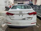 2017 Hyundai Elantra Se White vin: 5NPD84LF9HH153914