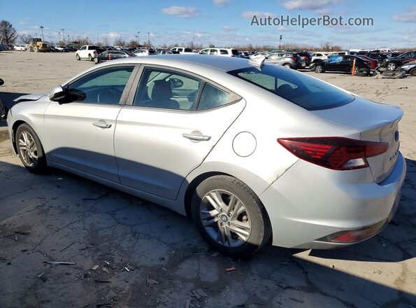 5NPD84LF9KH457655 2019 HYUNDAI ELANTRA Silver Tył lewy