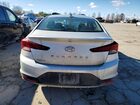 2019 Hyundai Elantra Sel Silver vin: 5NPD84LF9KH457655