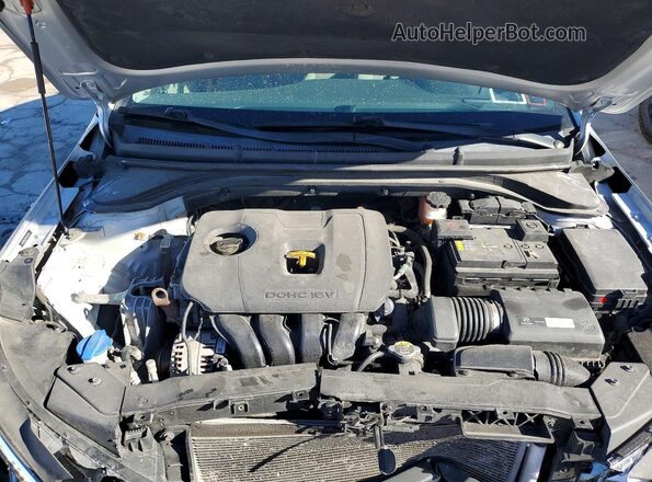 5NPD84LF9KH457655 2019 HYUNDAI ELANTRA Silver Widok wnętrza z tyłu
