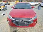 2020 Hyundai Elantra Sel Красный vin: 5NPD84LF9LH535224