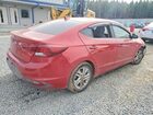 2020 Hyundai Elantra Sel Красный vin: 5NPD84LF9LH535224