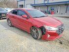 2020 Hyundai Elantra Sel Красный vin: 5NPD84LF9LH535224