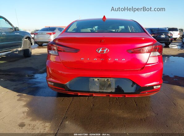 5NPD84LF9LH550256 2020 HYUNDAI ELANTRA Red 