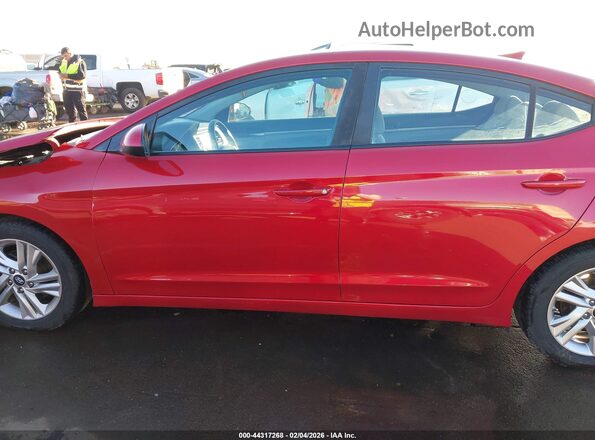 5NPD84LF9LH550256 2020 HYUNDAI ELANTRA Red Սալոնի 360 աստիճան տեսք