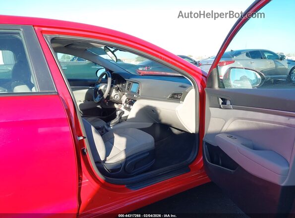 5NPD84LF9LH550256 2020 HYUNDAI ELANTRA Red Սալոնի դիմացի տեսք