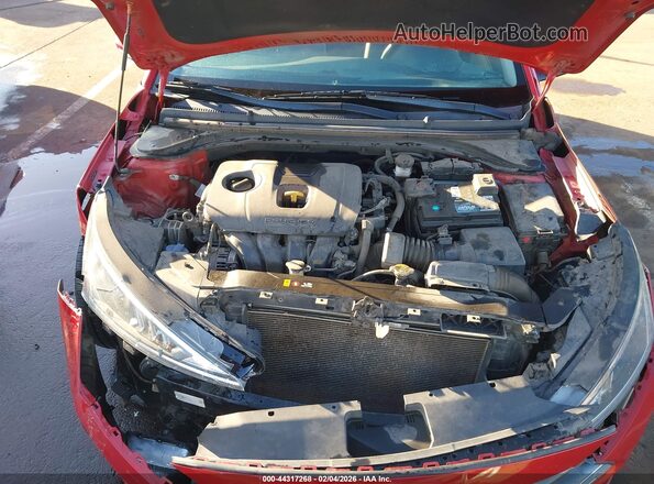 5NPD84LF9LH550256 2020 HYUNDAI ELANTRA Red Հետևի տեսք