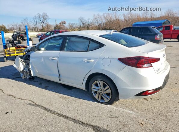5NPD84LFXKH419884 2019 HYUNDAI ELANTRA White Tył lewy