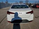 2019 Hyundai Elantra Sel White vin: 5NPD84LFXKH419884