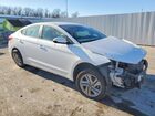 2019 Hyundai Elantra Sel White vin: 5NPD84LFXKH419884
