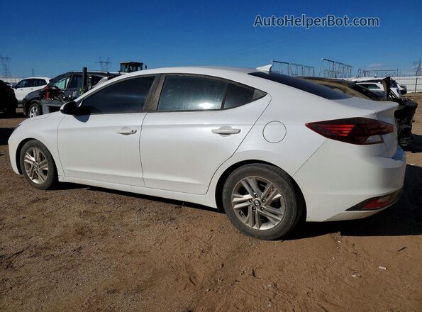 5NPD84LFXKH459513 2019 HYUNDAI ELANTRA White Tył lewy
