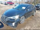 2019 Hyundai Elantra Value Edition Черный vin: 5NPD84LFXKH493192