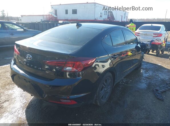 5NPD84LFXKH493192 2019 HYUNDAI ELANTRA Черный Задняя правая четверть