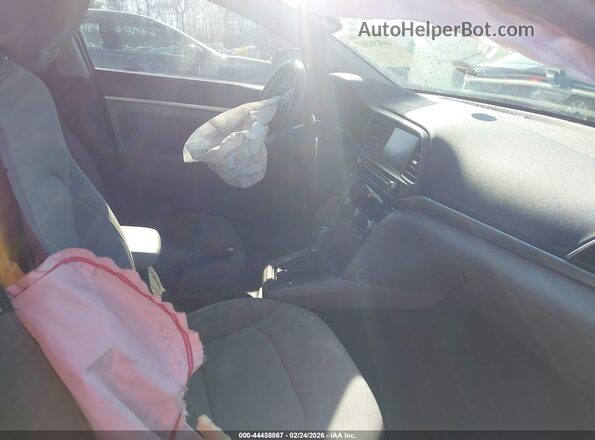 5NPD84LFXKH493192 2019 HYUNDAI ELANTRA Черный Вид салона спереди