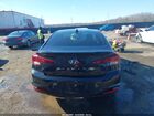 2019 Hyundai Elantra Value Edition Черный vin: 5NPD84LFXKH493192