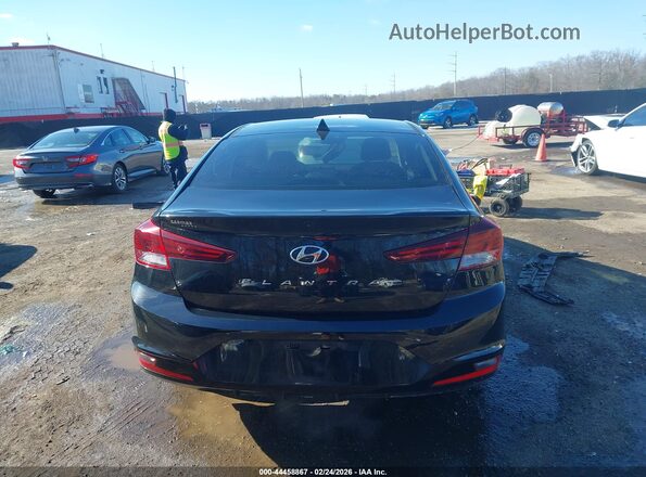 5NPD84LFXKH493192 2019 HYUNDAI ELANTRA Черный 