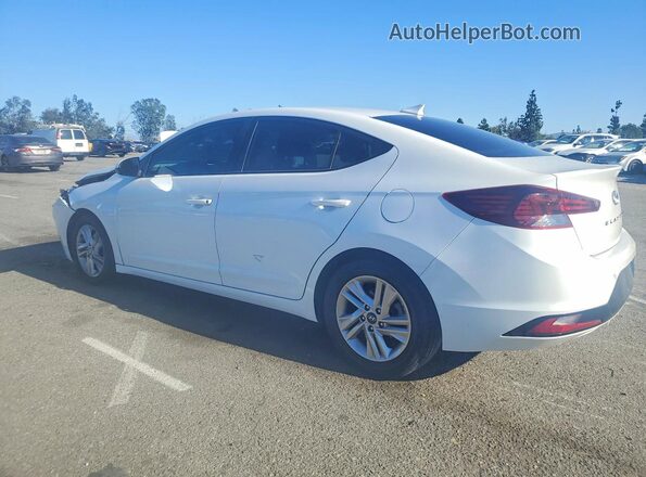 5NPD84LFXKH494438 2019 HYUNDAI ELANTRA Белый Задняя левая четверть