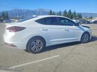 2019 Hyundai Elantra Sel Белый vin: 5NPD84LFXKH494438