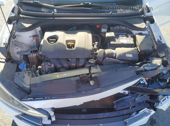 5NPD84LFXKH494438 2019 HYUNDAI ELANTRA Белый Вид задней части салона