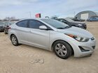 2016 Hyundai Elantra Se Серебряный vin: 5NPDH4AE0GH698652