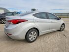 2016 Hyundai Elantra Se Серебряный vin: 5NPDH4AE0GH698652
