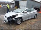 2016 Hyundai Elantra Se Серебряный vin: 5NPDH4AE1GH785198