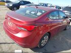 2016 Hyundai Elantra Se Красный vin: 5NPDH4AE3GH700992